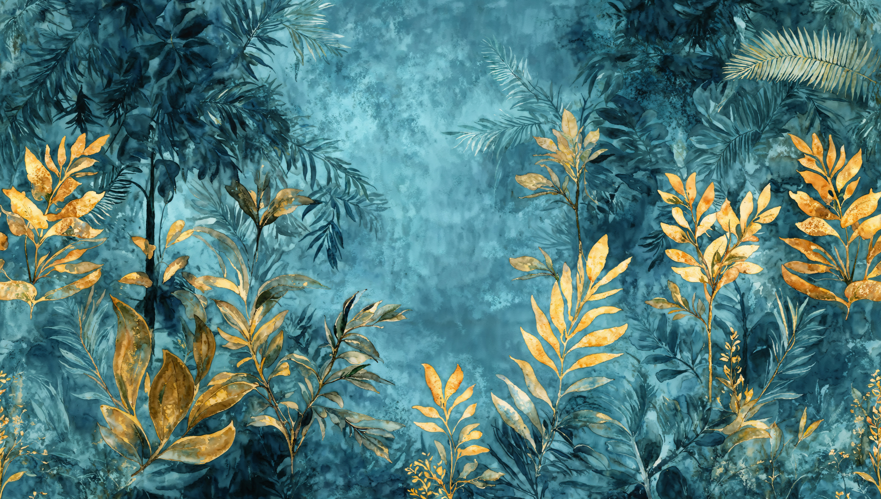 Herbal Wallpaper - Customized Size Wallpaper Nordic Vintage Plant