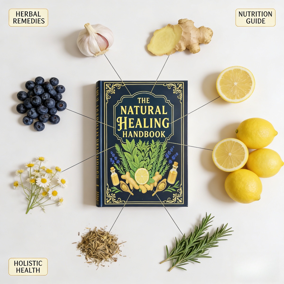 The Natural Healing Handbook E - Herbal Wellness Healthcare 评论和价格