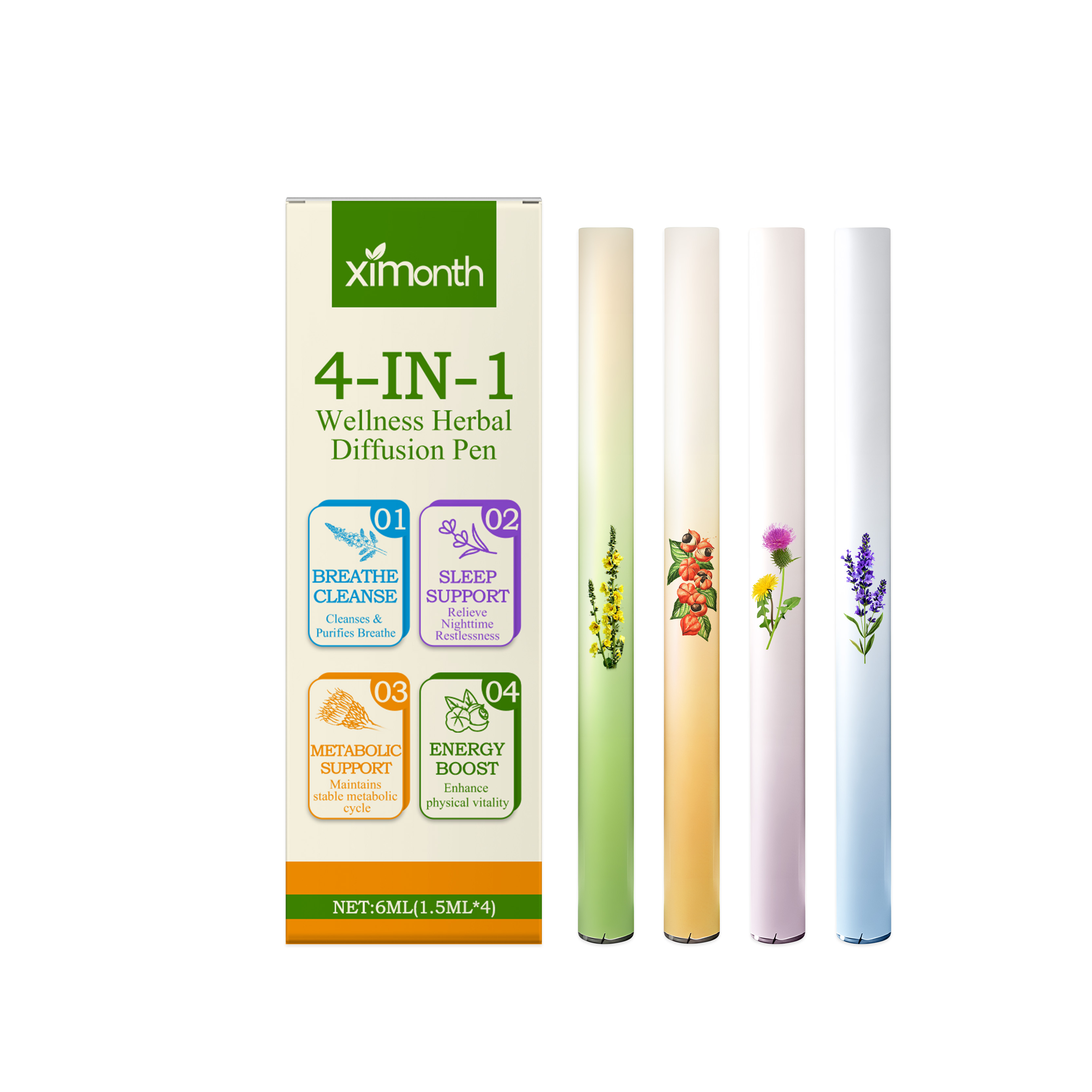 4 In 1 Wellness Herbal Diffusi - Herbal Wellness Healthcare 评论和价格