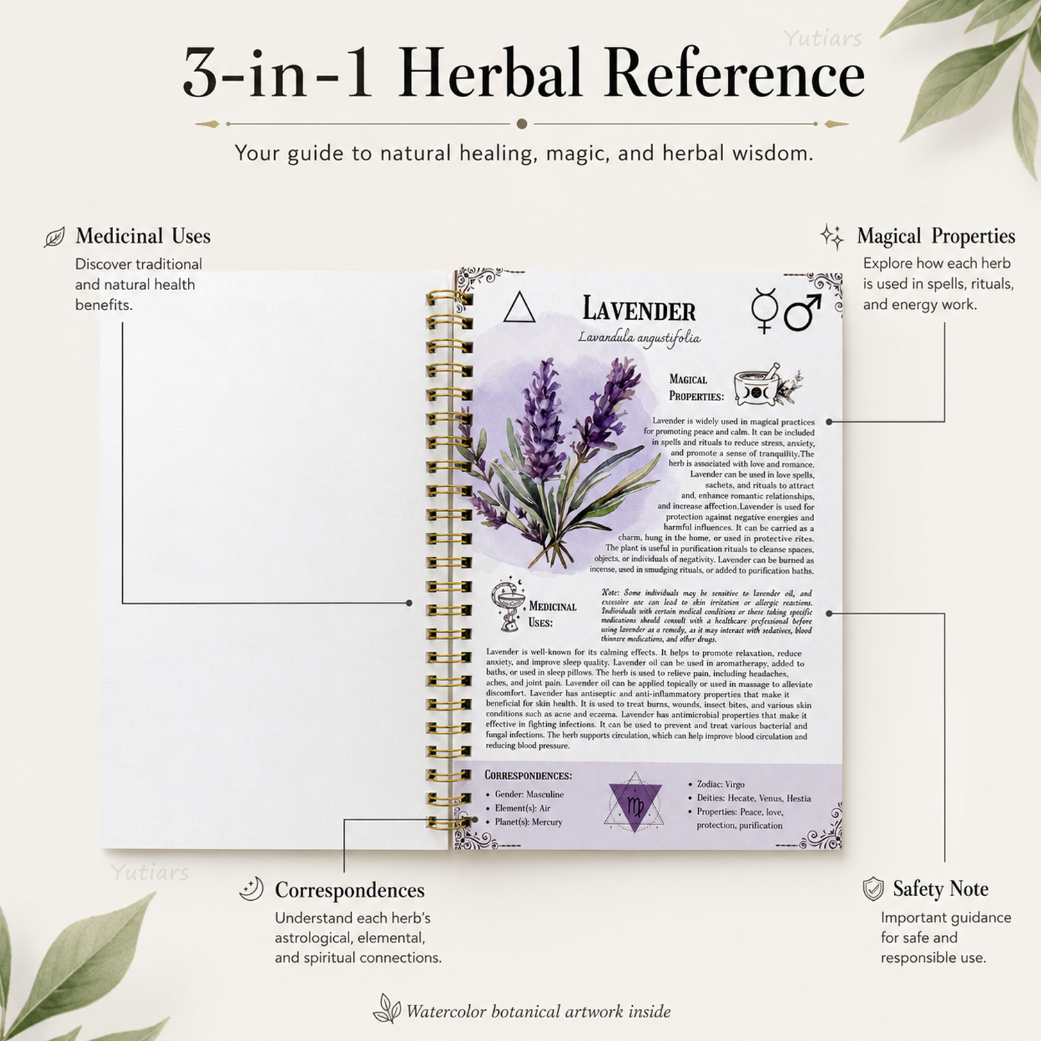 1Pc Natural Herbal Therapy Spi - Herbal Wellness Healthcare 评论和价格