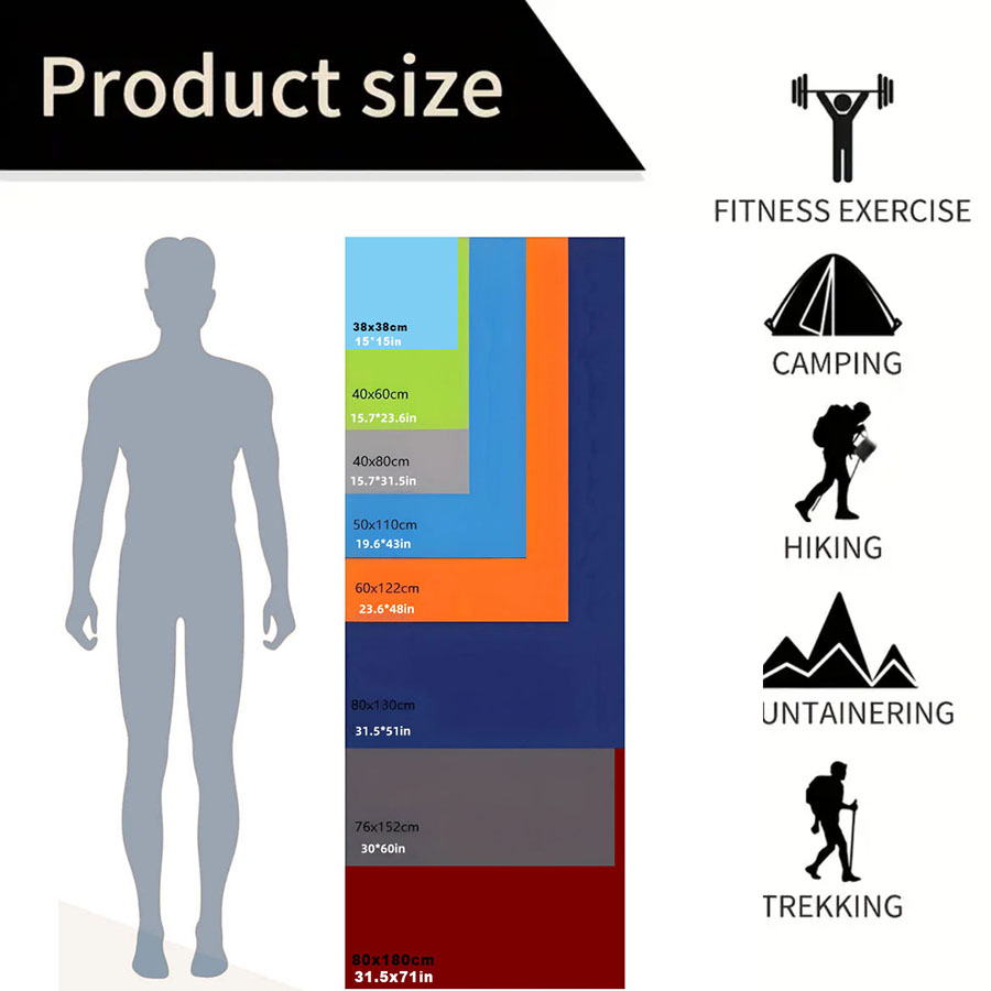 Microfiber Quick Dry Beach Tow - Herbal Yoga 评论和价格