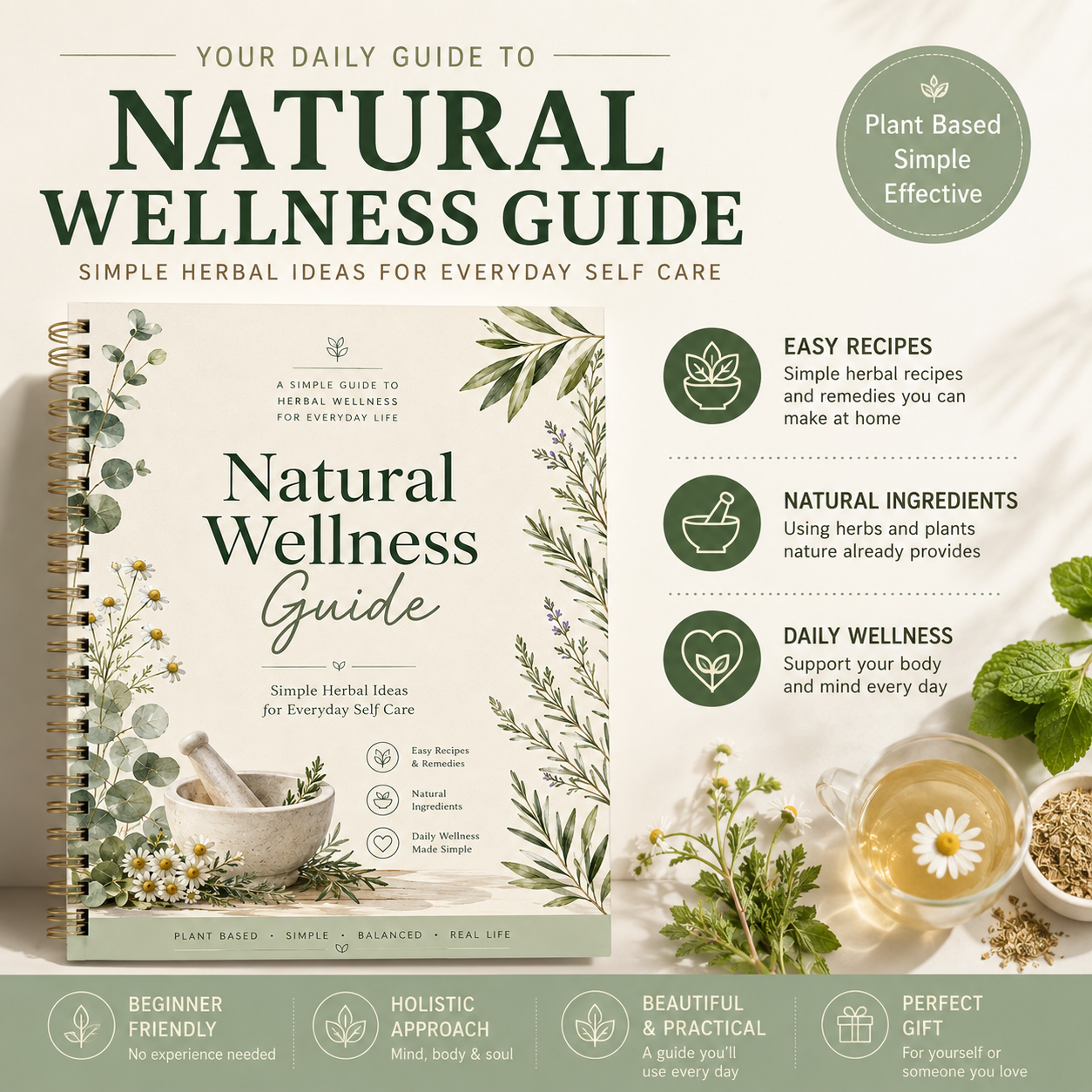 Natural Herbal Healing Guide B - Herbal Wellness Healthcare 评论和价格