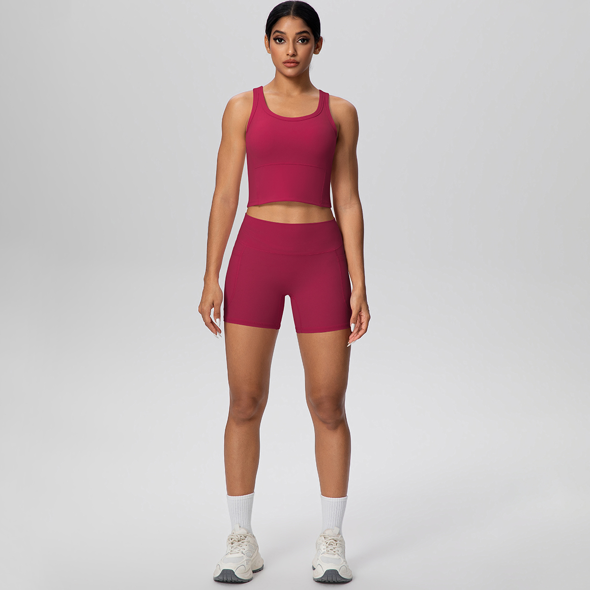 2PCS Women Summer Fitness Spor - Herbal Yoga 评论和价格