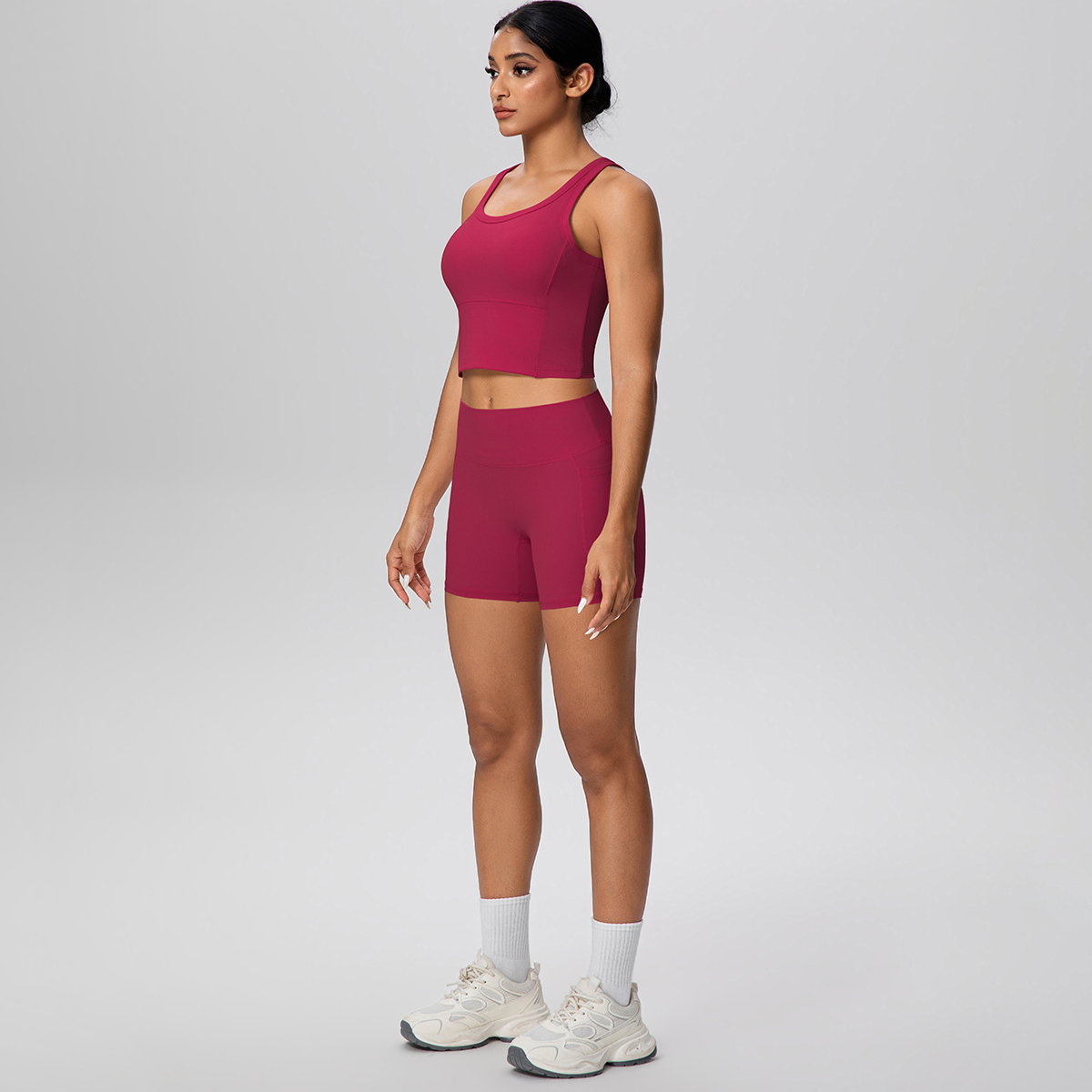 2PCS Women Summer Fitness Spor - Herbal Yoga 评论和价格