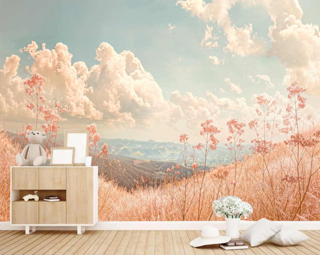 Customized Size Wallpaper Nord - Herbal Wallpaper 评论和价格