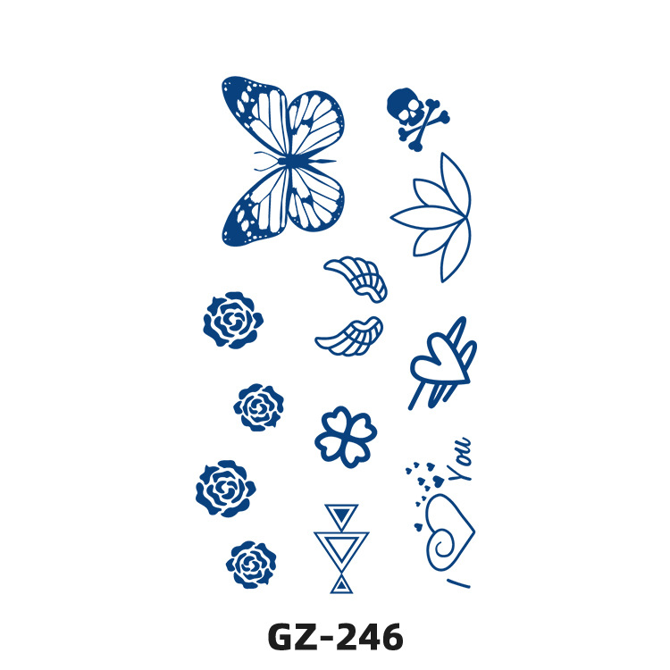 Herbal Tattoo Stickers  Creati - Herbal Wallpaper 评论和价格