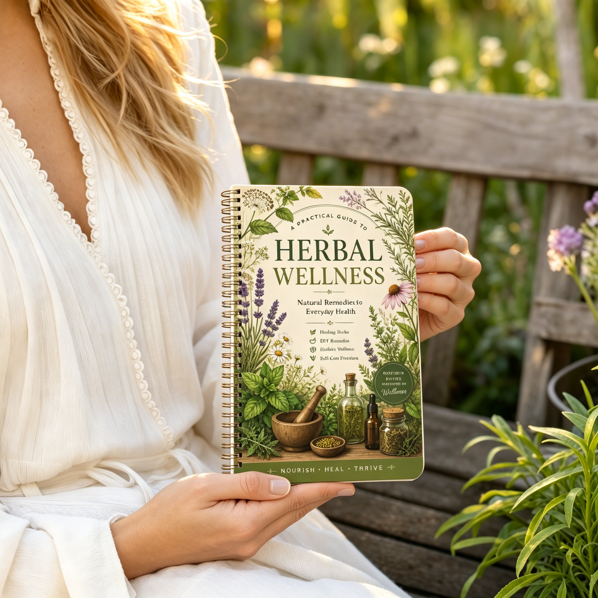 Herbal Remedies Journal A5 Spi - Herbal Wellness Healthcare 评论和价格
