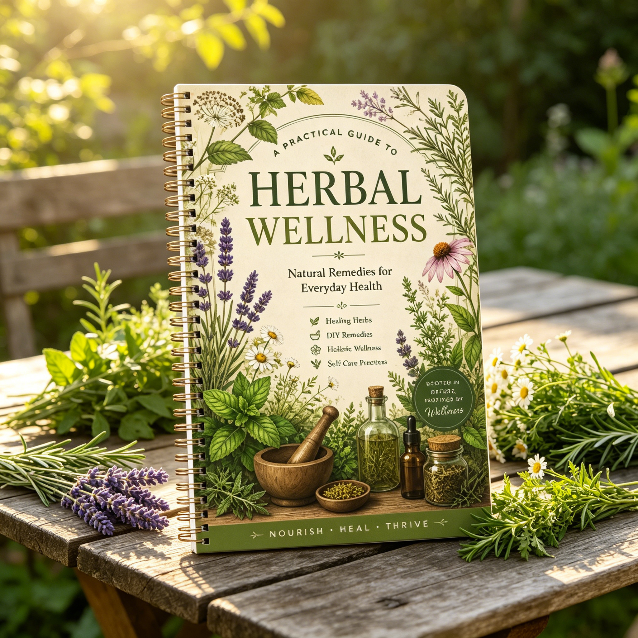 Herbal Remedies Journal A5 Spi - Herbal Wellness Healthcare 评论和价格